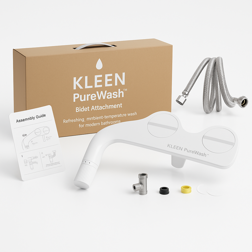 KLEEN PureWash™ Bidet Non-Electric Toilet Attachment