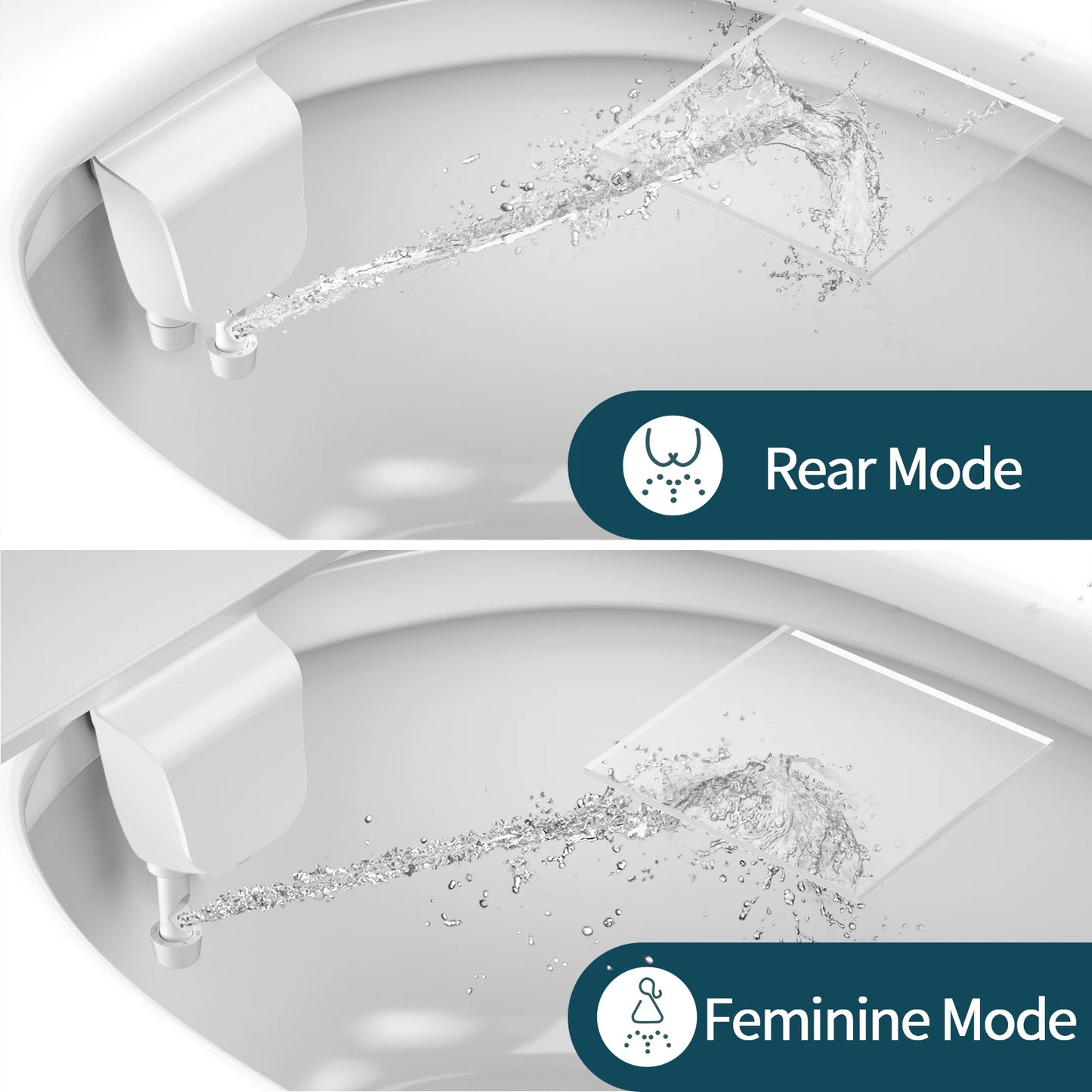 KLEEN PureWash™ Bidet Non-Electric Toilet Attachment